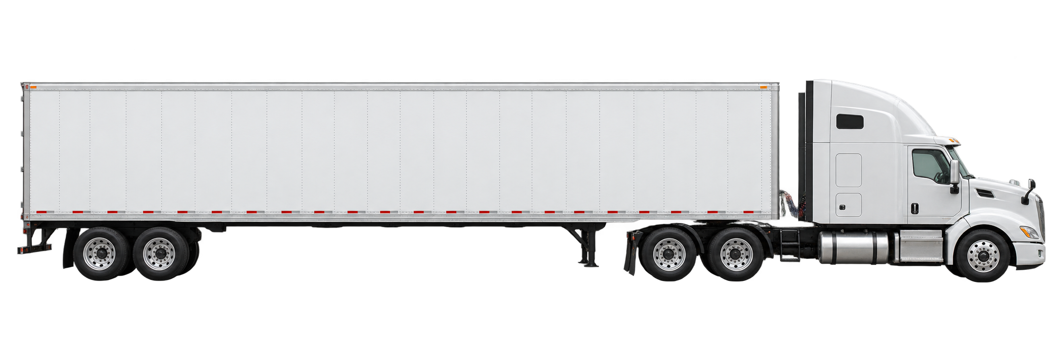 Representative tractor-trailer used in the Fleet Savings Explorer concept