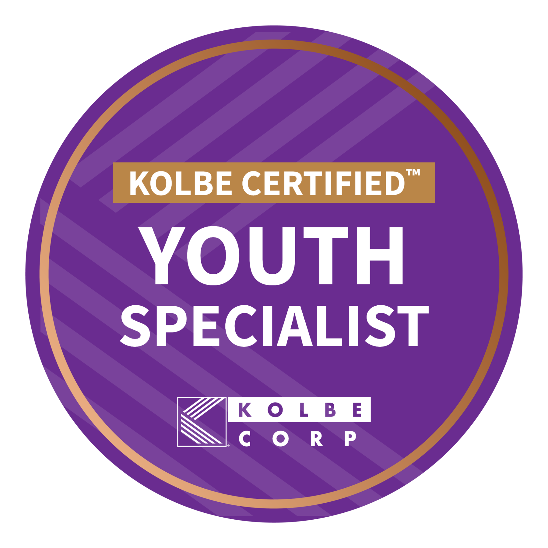 Kolbe Certified Youth Specialist official badge